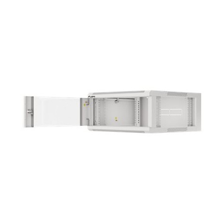 Lanberg | Rack cabinet 19" wall-mounted 4U 600 fast assembly (flat pack) | WFFA-5604-10S | Grey