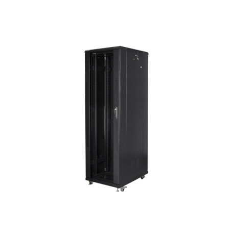 Lanberg | Rack cabinet 19" free-standing 42U/800x800 (flat pack) | FF01-8842-12B | Black