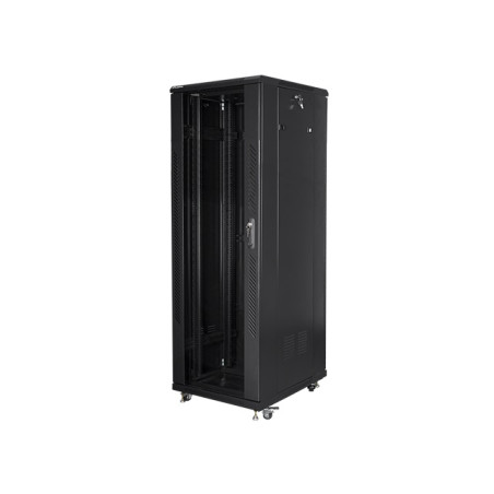 Lanberg | Rack cabinet 19" free-standing 37U/600x800 (flat pack) | FF01-6837-12B | Black
