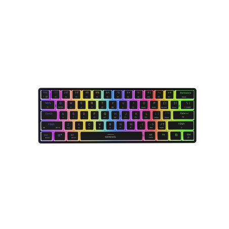 Genesis | THOR 660 G2 | Gaming Keyboard | Wireless/Wired | US | Linear | Black | RGB