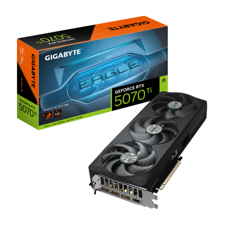 GIGABYTE GeForce RTX 5070 Ti EAGLE OC SFF 16GB GDDR7 3xDP 1xHDMI VGA