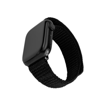 Fixed | Sporty Strap for Apple Watch 38/40/41mm | 160-210 mm | Nylon | Black