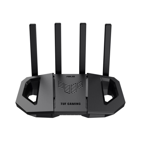 Asus | Dual-band Gaming Router | TUF-BE3600 | 802.11ax | 10/100/1000 Mbit/s | Ethernet LAN (RJ-45) ports 5 | Mesh Support Yes | MU-MiMO No | No mobile broadband | Antenna type External | 1x USB 3.2 Gen 1