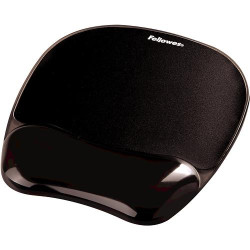 MOUSE PAD CRYSTAL GEL/BLACK...