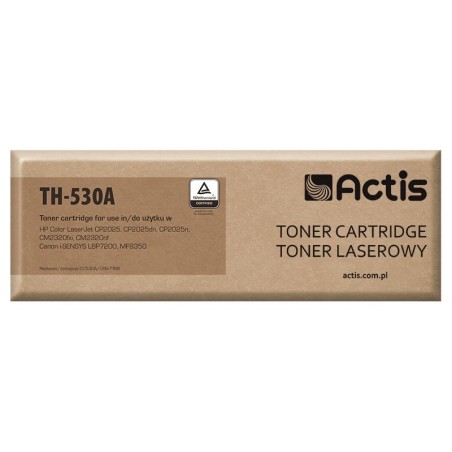Actis TH-530A Toner (replacement for HP 304A CC530A, Canon CRG-718B; Standard; 3600 pages; black)
