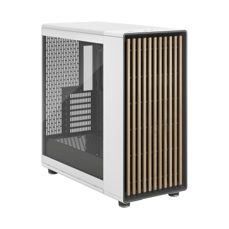 FRACTAL DESIGN North XL Chalk White TG Clear