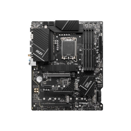 MSI | PRO Z790-P WIFI | Processor family Intel | Processor socket  LGA1700 | DDR5 DIMM | Memory slots 4 | Supported hard disk drive interfaces SATA, M.2 | Number of SATA connectors 6 | Chipset Intel Z790 | ATX