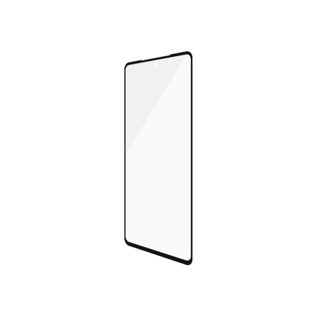PanzerGlass | Samsung | Galaxy S20 FE CF | Glass | Black | Works with face recognition and is compatible with the in-screen fingerprint reader; Case Friendly | Clear Screen Protector