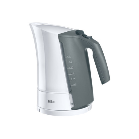 Braun | Kettle | WK 300 | Standard | 2200 W | 1.7 L | Plastic | 360° rotational base | White