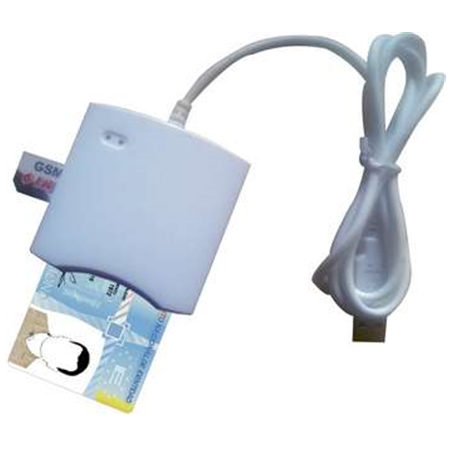 USB PC SC SMART CARD READER N68 WHITE