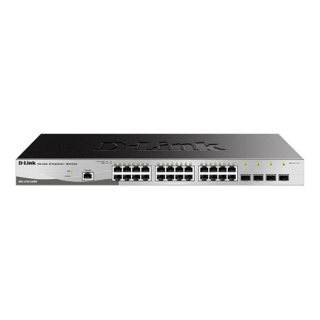 D-Link | Metro Ethernet Switch | DGS-1210-28/ME | Managed L2 | Rack mountable | Gigabit Ethernet (copper) ports quantity 24 | SFP ports quantity 4 | Power supply type Single