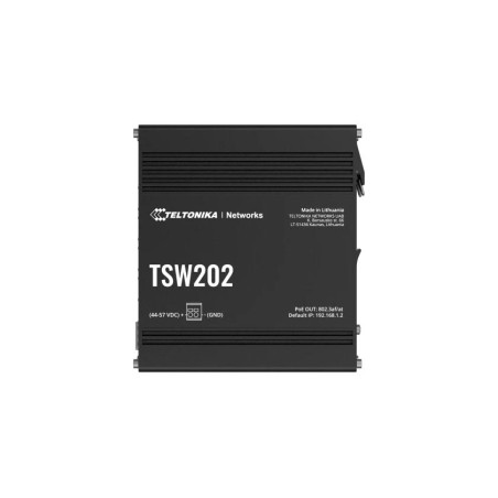 Switch|TELTONIKA|TSW202000000|Type L2|PoE+ ports 8|240 Watts|TSW202