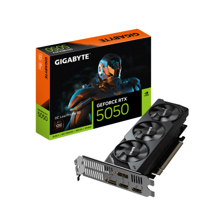 GIGABYTE GeForce RTX 5050 OC Low Profile 8GB GDDR6 2xDP 2xHDMI
