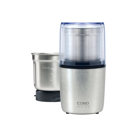 Caso | Coffee and spice grinder | 1831 | 200 W | Coffee beans capacity 90 g | Number of cups 4-8 pc(s) | Pulse function | Stainless steel