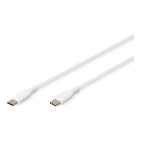 Digitus | Silicone Connection Cable | AK-300341-020-W | USB-C to USB-C