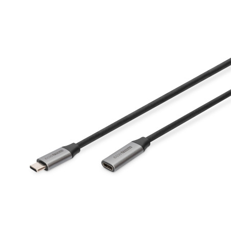 Digitus | USB-C/M to USB-C/F Extension Cable | DB-300230-010-S | USB-C to USB-C USB-C jack