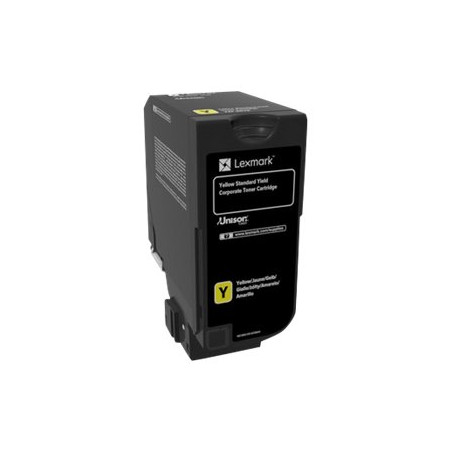 Lexmark Corporate | 74C2SYE | Laser Toner Cartridge | Yellow