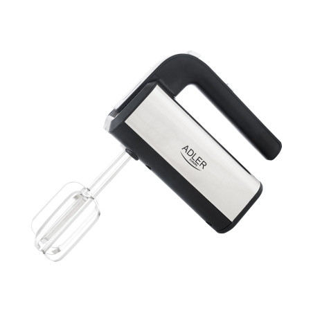 Adler | Hand mixer | AD 4225 | Hand Mixer | 300 W | Number of speeds 5 | Turbo mode | Stainless steel