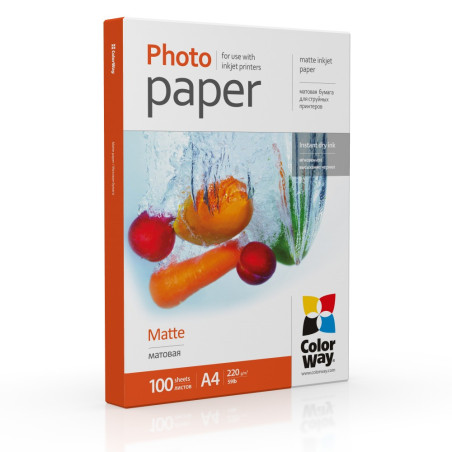 Photo Paper | PM220100A4 | Matte | White | 220 g/m² | A4