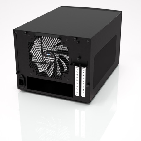 Fractal Design | NODE 304 | 2 - USB 3.0 (Internal 3.0 to 2.0 adapter included)1 - 3.5mm audio in (microphone)1 - 3.5mm audio out (headphone)Power button with LEDHDD LED | Black
