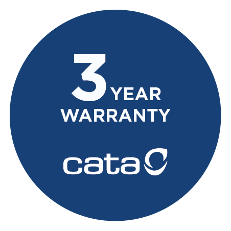 CATA | Hood | TF 2003 Duralum 600 | Telescopic | Energy efficiency class C | Width 60 cm | 390 m³/h | Mechanical control | LED | Stainless steel