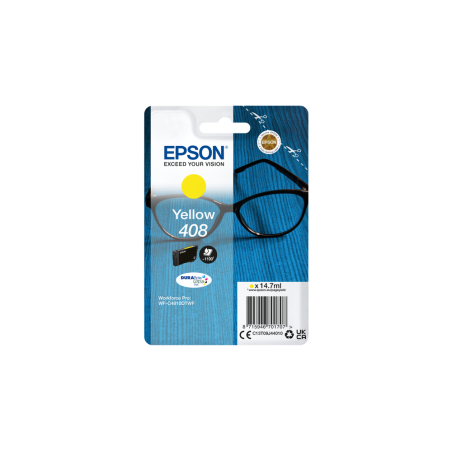 EPSON Singlepack Yellow 408 DURABrite Ultra Ink