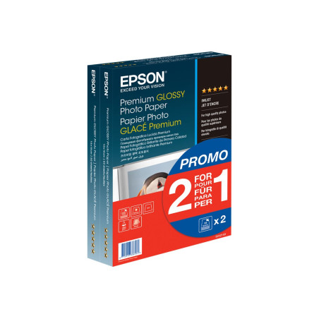 EPSON Photopaper premium glossy 100x150mm 255g/qm 80sheet