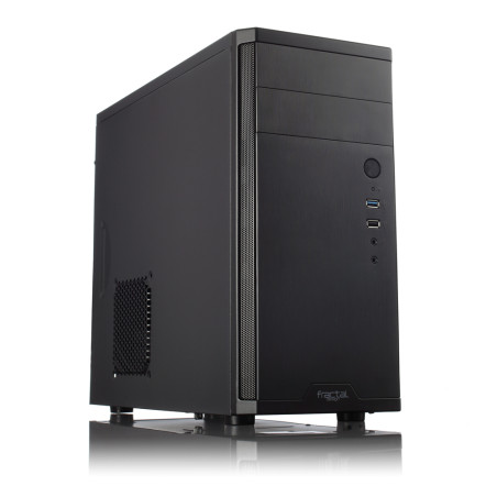 Fractal Design | CORE 1100 | Micro ATX | ATX PSUs, up to 185mm if a typical-length optical drive is mounted | Black