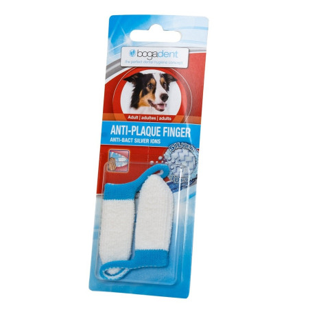 BOGAR Bogadent® Anti-plaque finger - finger cover for removing dental plaque – 2 pcs