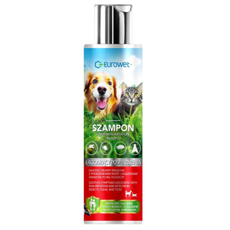 EUROWET Skin irritation - shampoo for dogs and cats - 200ml