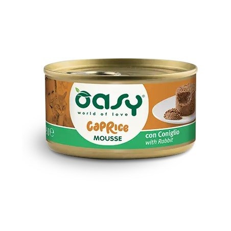 OASY Caprice Mousse Rabbit - wet cat food - 85g