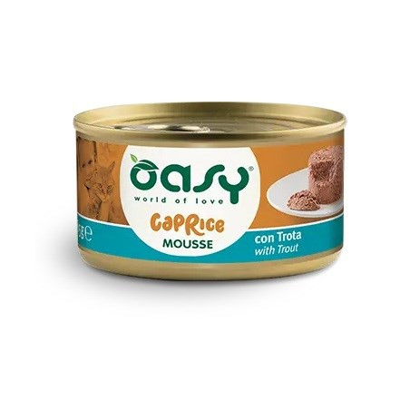 OASY Caprice Mousse Trout - wet cat food - 85g