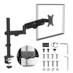 Maclean monitor mount, gas...