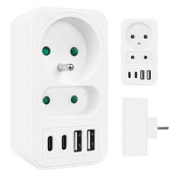 Current socket x2 + 4xUSB...