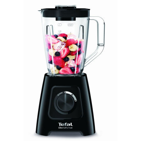 Tefal BlendForce II BL4208 blender 1.25 L Tabletop blender 600 W Black