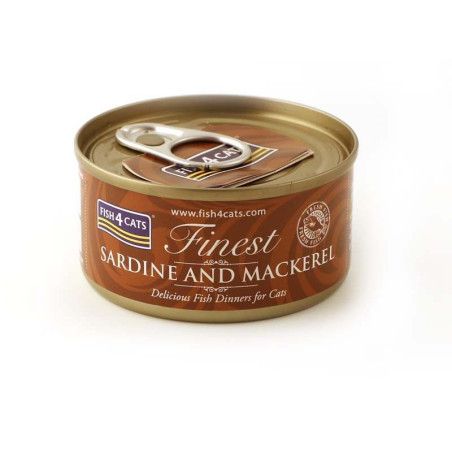 FISH4CATS Sardine and mackerel - wet cat food - 70g