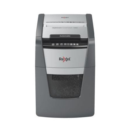 Rexel AutoFeed+ 100X automatic shredder, P-4, cuts confetti cut (4x28mm), 100 sheets, 34 litre bin