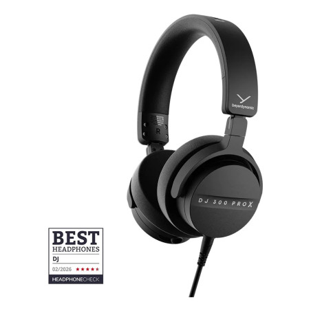 Beyerdynamic DJ 300 Pro X - professional DJ headphones with two sets of ear pads