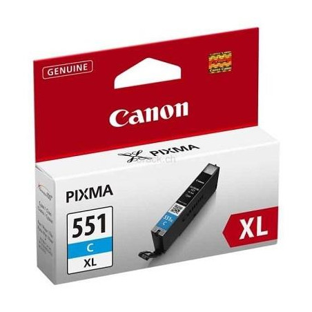 CANON 1LB CLI-551XLC ink cartridge cyan high capacity 700 pages 1-pack XL