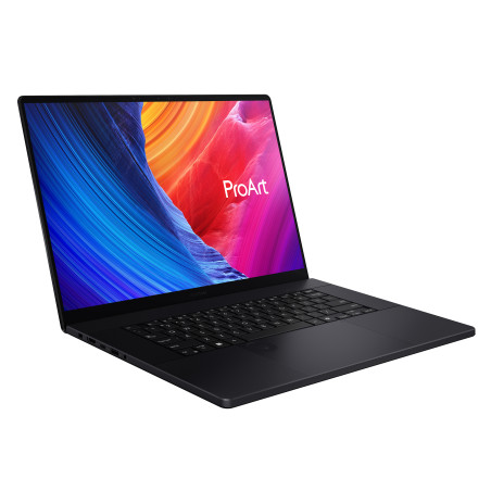Notebook|ASUS|ProArt|H7606WP-SR231X Copilot+ PC|CPU AMD Ryzen AI 9 HX|370|2 GHz|16 "|2880 x 1800 pixels|Yes|RAM 64 GB|LPDDR5x-SDRAM|SSD 2000 GB|Discrete graphics NVIDIA GeForce RTX 5070|8 GB|On-board graphics Yes|OS installed Windows 11 Pro|Colour Black|Weight 1.85 kg|90NB15K1-M00LB0