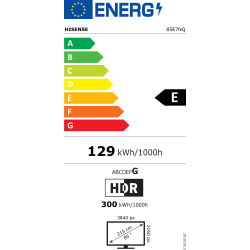 HISENSE 85E7NQ 85INCH QLED