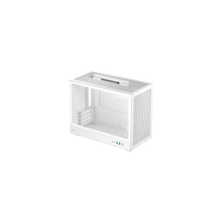 Deepcool Case | CH160 PLUS WH | White | Micro ATX