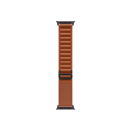 Apple 49mm Terra Cotta Alpine Loop - Medium - Black Titanium Finish | Apple