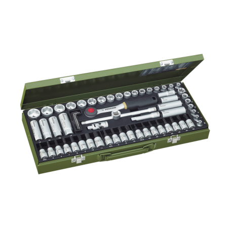 Proxxon | Socket and Ratchet Set, 3/8" | 65 pc(s)