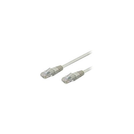 Goobay | CAT 6 patch cable, U/UTP | Grey RJ45 male (8P8C) | RJ45 male (8P8C)