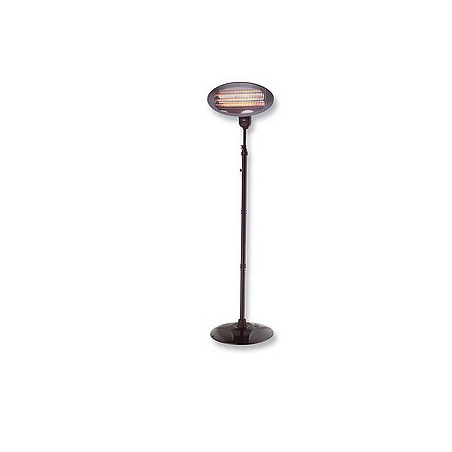 Olympia BS 55 Black 2000 W Infrared electric space heater