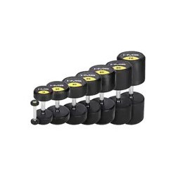 Rubberized dumbbell 22.5kg...