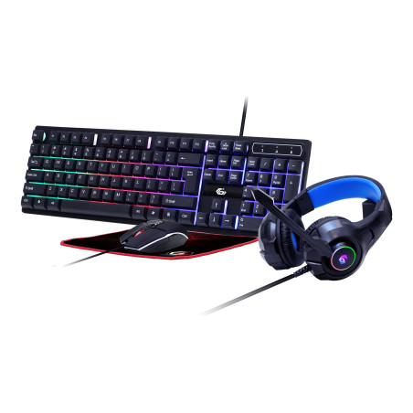 KEYBOARD USB GAMING KIT ENG/GHOST GGS-UMGL4-02 GEMBIRD