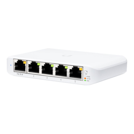 Switch|UBIQUITI|USW-Flex-Mini|5x10Base-T / 100Base-TX / 1000Base-T|1xRJ45|1|PoE ports 1|USW-FLEX-MINI