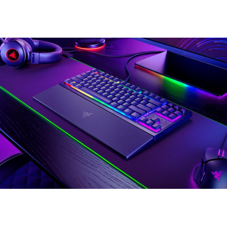 Razer Ornata V3 Tenkeyless keyboard Gaming USB QWERTZ German Black